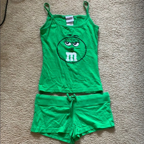 M&M'S Other - Green M&M Pajama Set